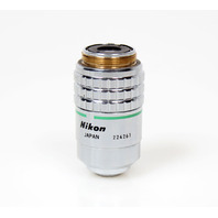 Nikon Plan 20/0.50, 160/0.17 Microscope Objective Lens, 20X, RMS Thread