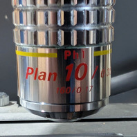Nikon Ph1 Plan 10/0.30 160/0.17 DL Phase Contrast Microscope Objective. 10x RMS