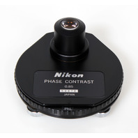 Nikon Phase Contrast Ph1/2/3/4/L/DF Microscope Condenser for Optiphot/Labophot