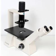 Zeiss Axiovert 25 Inverted Phase Contrast Microscope Body + Ph Slider, Filters