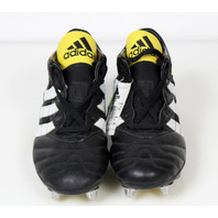 RARE 10 Vintage Adidas CAVALIER MID Weatherproof Leather Rugby Boots 033542