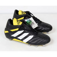RARE 10 Vintage Adidas CAVALIER MID Weatherproof Leather Rugby Boots 033542