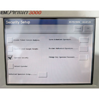 IL GEM Premier 3000 Blood Gas Electrolyte Analyzer 5700 + Reader, Full Access