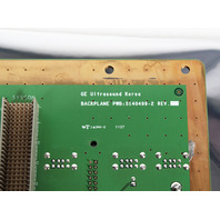 GE LOGIQ P5/A5 Backplane Assy 5140498-2, FRU:5144581-2, PWB:5140499-2 -Warranty-