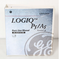 GE Medical LOGIQ P5/A5 Ultrasound Basic User Manual Vol.1 Ver.4, 5137112-100