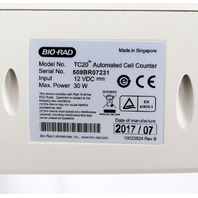 Bio-Rad TC20 Automated Cell Colony Counter Viability Analysis + Warranty