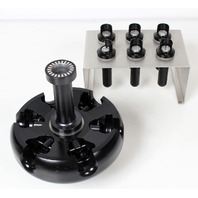 Beckman SW41 Swinging Bucket Rotor W/ 105.2 Adapters & Stand + Warranty