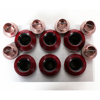 Beckman SW-28 Centrifuge Rotor - 6 x 117.3g Adapters Only + Stand w/ Warranty