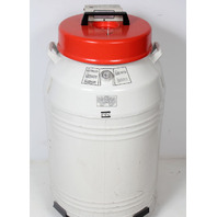 Thermolyne Locator 4 LN2 Cryogenic 110L Liquid Nitrogen Dewar w/ Racks, Monitor