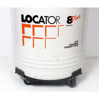 Thermolyne Locator 8-Plus LN2 Cryogenic Nitrogen Storage Dewar + Racks & Boxes