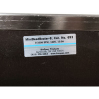 BioSpec Mini-BeadBeater-8 Cell Disrupter Mill/Mixer Homogenizer 693 + Warranty-