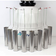 MVE Chart XC-35/12 Cryogenic Sample Tank LN2 Dewar + Canisters - 90 Days Storage