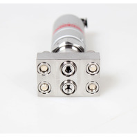 Fujikin 053801 Pneumatic Diaphragm Valve O.P 0.39~0.59MPa, N.C 316L-P -Warranty-