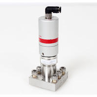 Fujikin 053795 Pneumatic Diaphragm Valve O.P 0.39~0.59MPa, N.C 316L-P -Warranty-