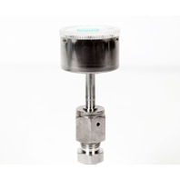 Fujikin GW UHP Gas Compound Pressure Gauge -0.1 to 0.4 MPa, 316L-P -Warranty-