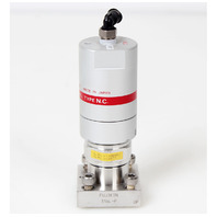 Fujikin Pneumatic Diaphragm Valve N.C 316L-P, O.P 0.39~0.59MPa 059577 -Warranty-