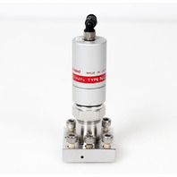 Fujikin Pneumatic Diaphragm Valve N.C 316L-P, O.P 0.39~0.59MPa 053795 -Warranty-