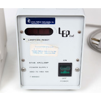 ZEISS HBO 100 W/2 Lamphouse 447216 + LEP Ludl Arc Lamp Power Supply, 191Hrs