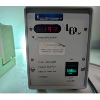 ZEISS HBO 100 W/2 Lamphouse 447216 + LEP Ludl Arc Lamp Power Supply, 191Hrs