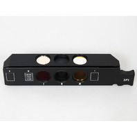 ZEISS 446421 3Fl Fluorescence Slider w/ Set 09 FITC GFP Cube, Axioplan Axiohot