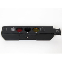ZEISS 446421 3Fl Fluorescence Slider w/ Set 09 FITC GFP Cube, Axioplan Axiohot