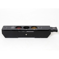 ZEISS 446421 3Fl Fluorescence Slider w/ Set 09 FITC GFP Cube, Axioplan Axiohot