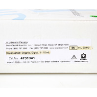 Brandtech Dispensette Digital Organic 1-10ml Metered Dispenser, 4731341
