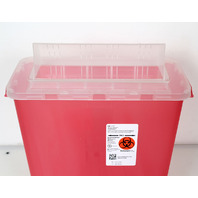 Covidien SharpSafety In-Room Safety Sharps Container 3-Gal, 85221R -CASE OF 10-