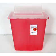 Covidien SharpSafety In-Room Safety Sharps Container 3-Gal, 85221R -CASE OF 10-