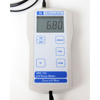 Milwaukee MW-102 Portable pH & Temperature Meter w/ SE-220 Probe + Warranty