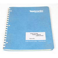 Tektronix User/Instruction Manual for 7A18/7A18N Dual-Tracel Amplifier