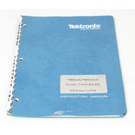 Tektronix User/Instruction Manual for 7B53A/7B53AN Dual-Time Base Operators