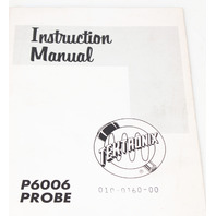 Tektronix Instruction Manual for P6006 Probe