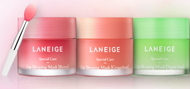 Image result for laneige lip sleeping mask apple lime