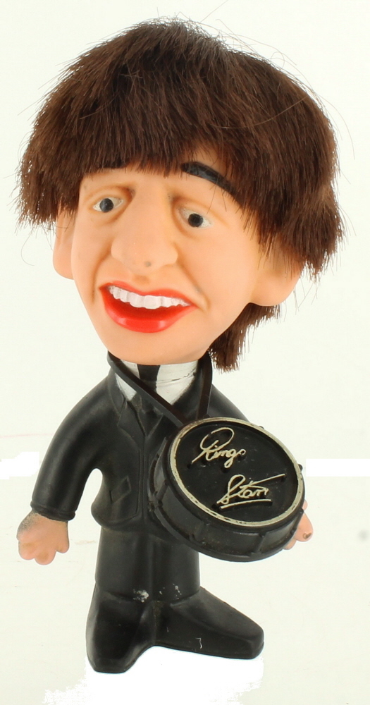 vintage 1964 the beatles ringo starr remco rubber