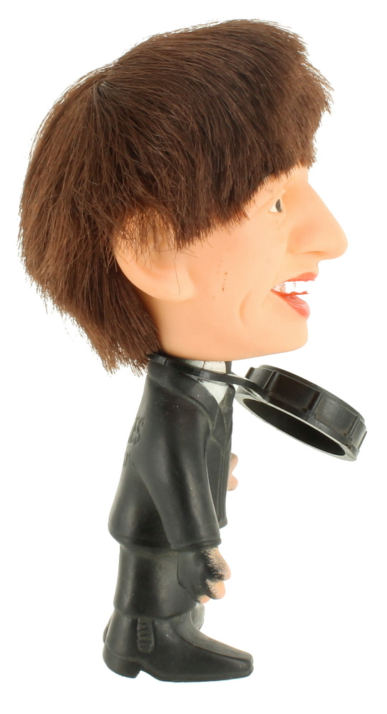 vintage 1964 the beatles ringo starr remco rubber toy doll &