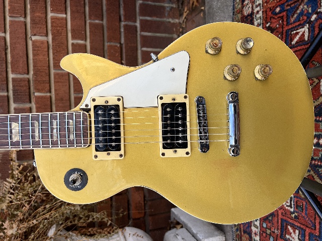 Vintage Unbranded 1970's MIJ Les Paul Copy Gold Top | eBay
