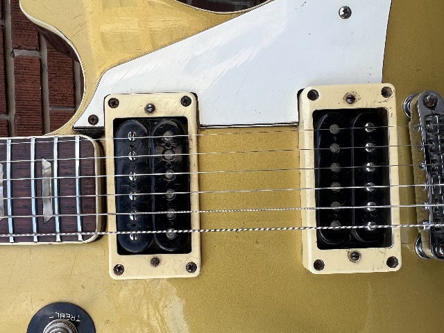 Les Paul タイプ Goldtop コピー品 Vintage Unbranded 1970's MIJ Les Paul Copy Gold Top | eBay