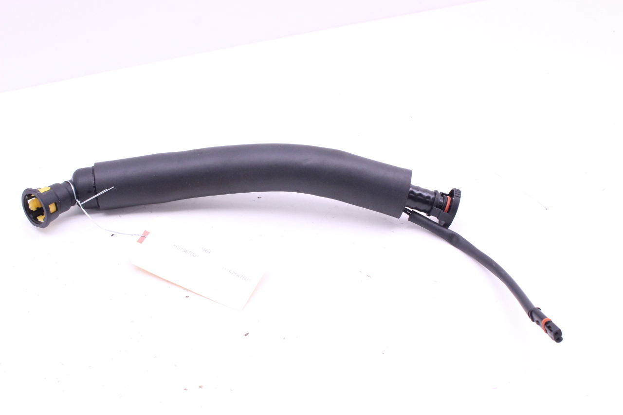 2005 BMW 330i Crankcase Vent Hose Line Pipe 7567801 OEM