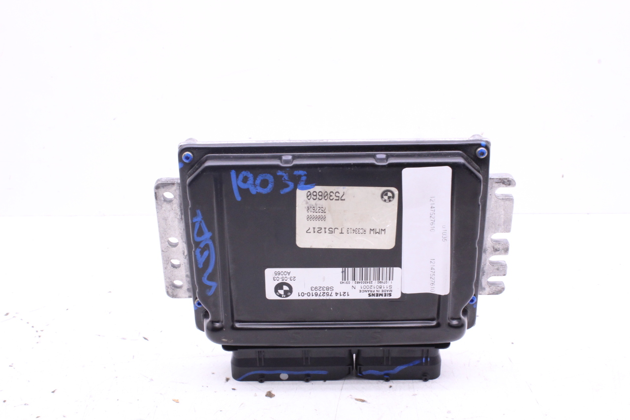 2002-2004 Mini Cooper S 1.6 Engine Computer Module 12147527610 OEM