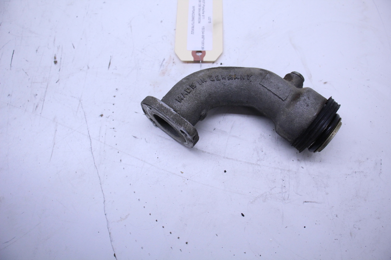 2007 2008 2009 Porsche 911 997 Turbo Water Coolant Pipe Neck Fitting - 997106139 OEM 15034-997106139