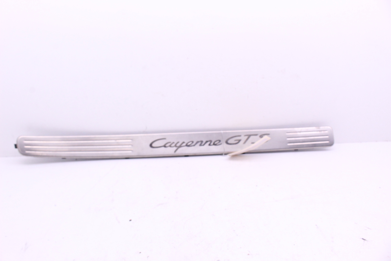 2008-2010 Porsche Cayenne Gts 957 Front Right Door Sill Scuff Plate - 7L5853656E OEM