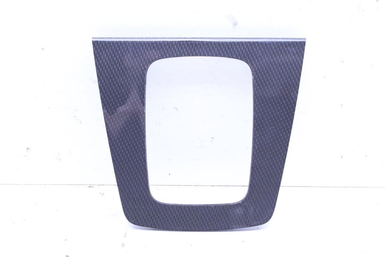 2005 2006 2007 2008 Audi S4 Shift Bezel Surround Trim Carbon Fiber 8E0864261AF OEM