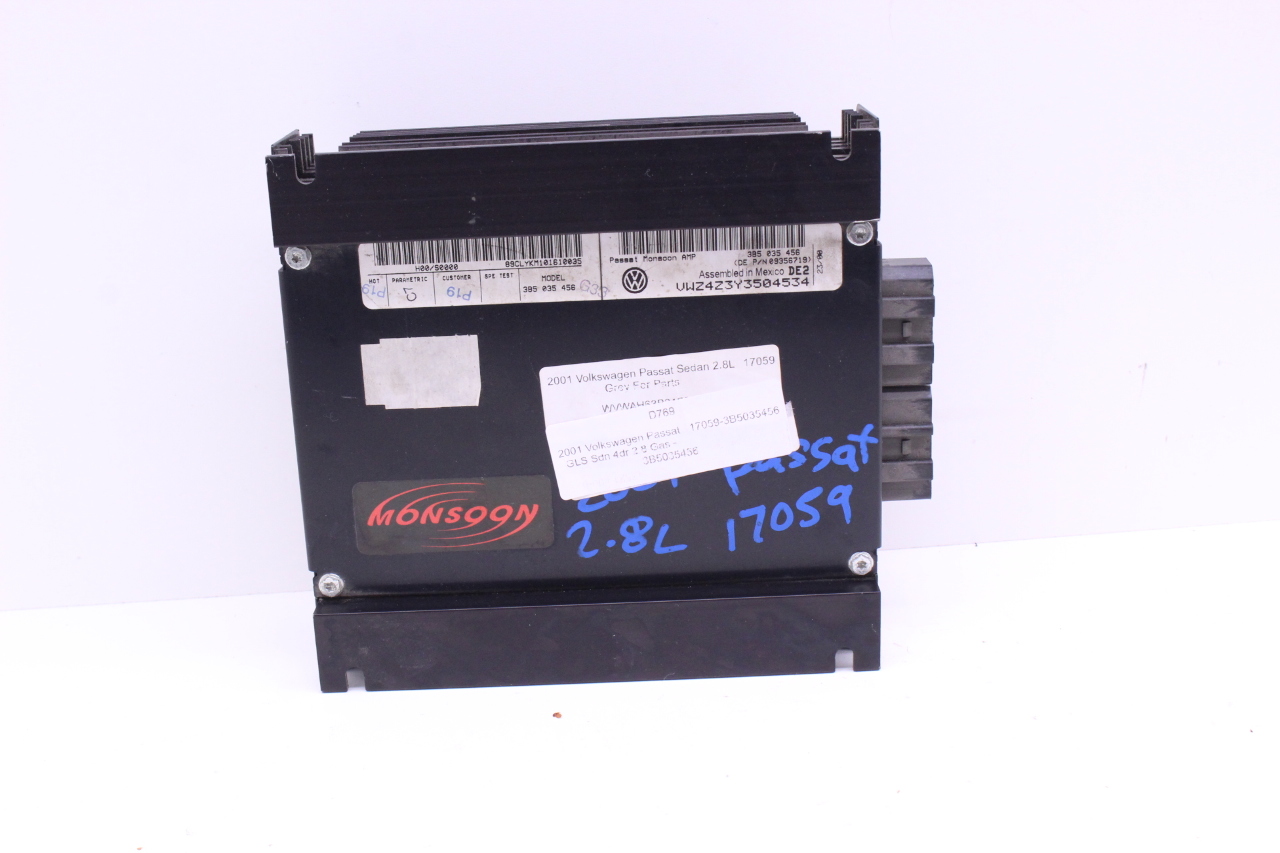 2001 Volkswagen Passat Amp Amplifier - 3B5035456 OEM