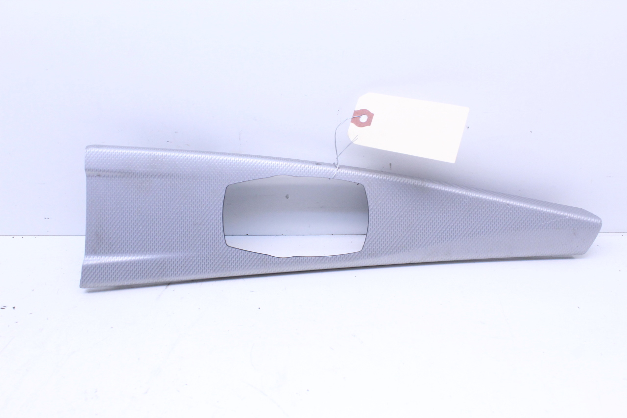 2012-2018 BMW 328i Sedan Center Console Hexagon Aluminum Trim Cover 51168064245 OEM