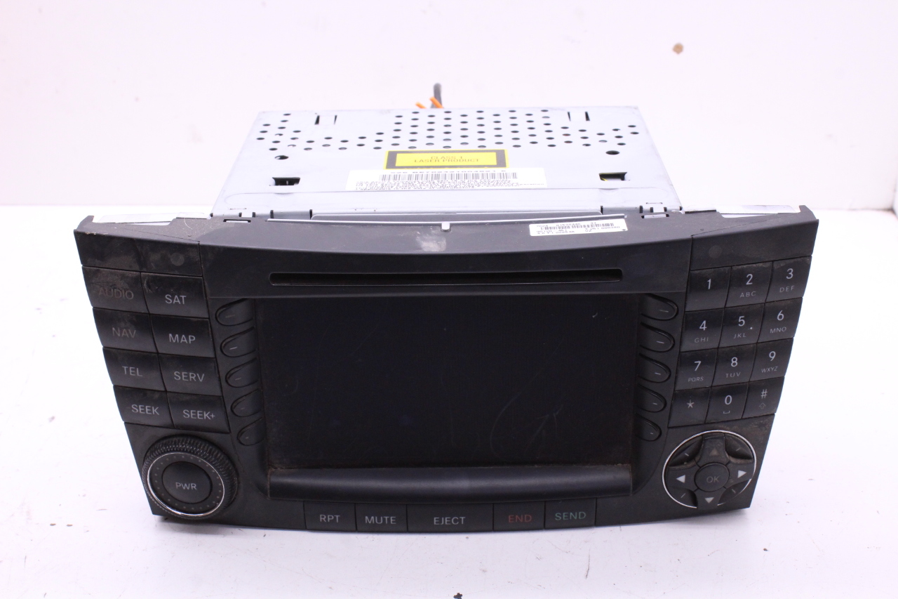 2004 2005 Mercedes Benz E500 Navigation Audio Radio Unit 2118276342 OEM
