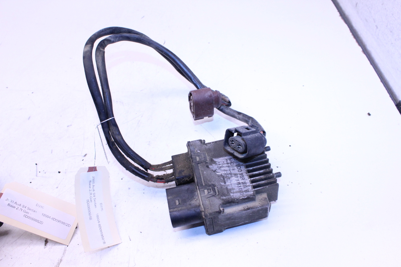 2000 Audi S4 Sedan Base 2.7 Radiator Cooling Fan Controller Module 8D0959501B OEM