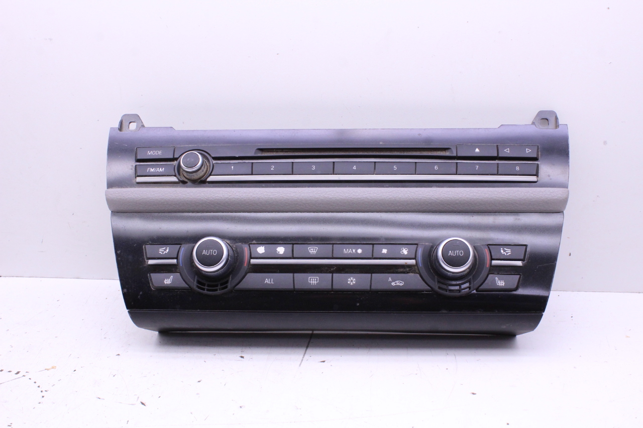2011 BMW 528i 535i 550i Radio Stereo Tuner Climate Temperature Control Panel - 61319261814 OEM