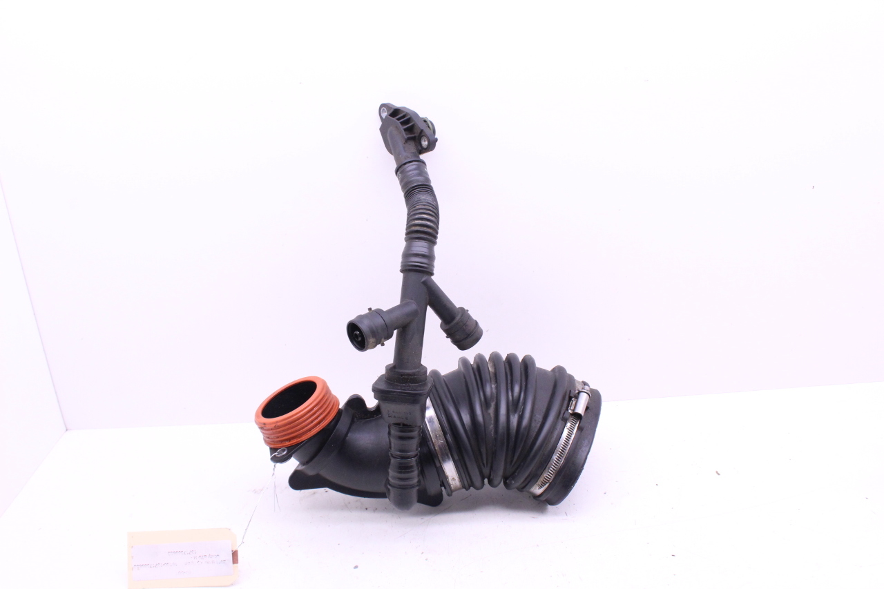2010-2013 BMW X5M Left Air Cleaner Intake Air Tube Duct Pipe 7589653 OEM
