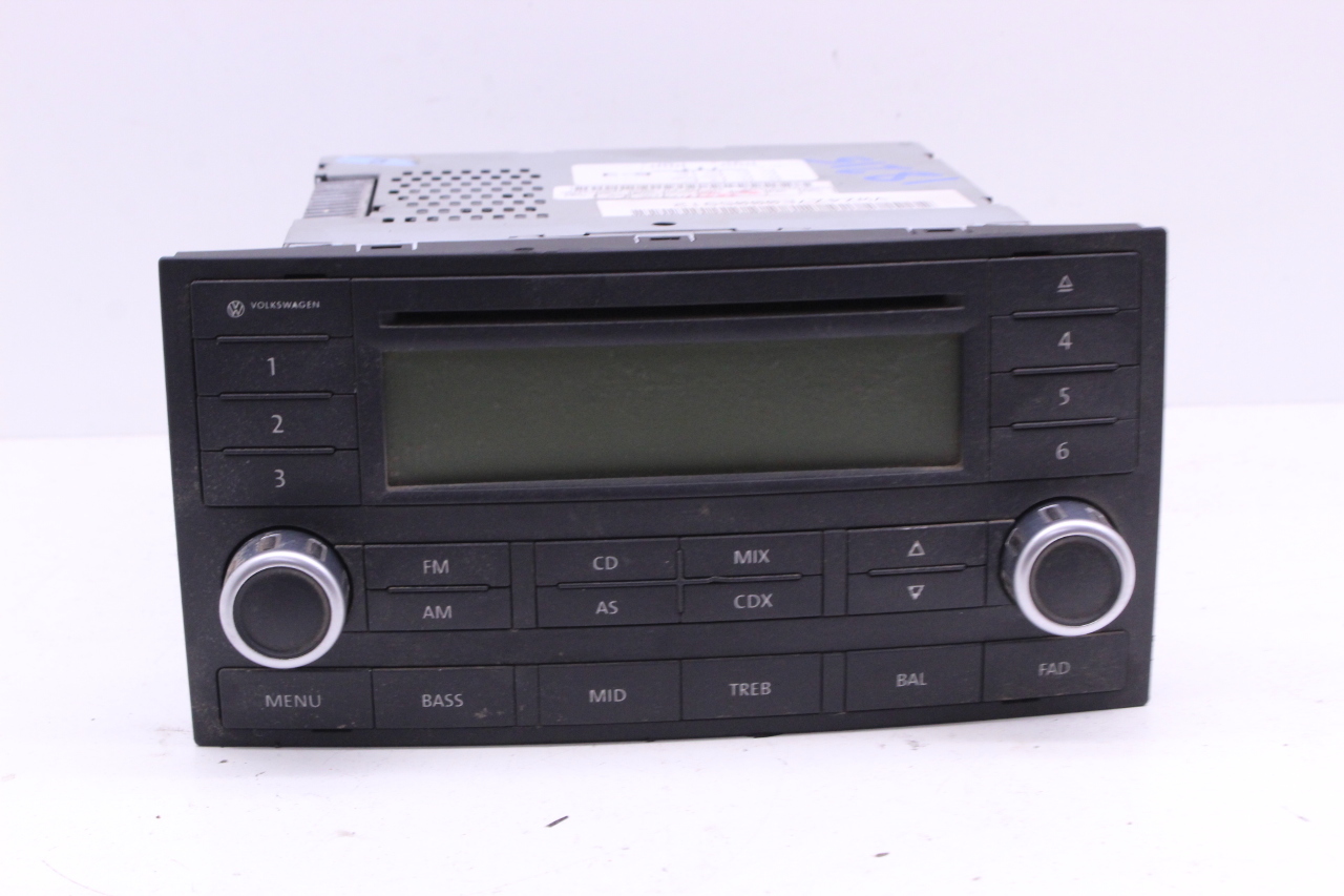2004-2010 Volkswagen Touareg AM FM Audio Radio Tuner CD Player Unit OEM
